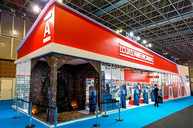 Stand na Bienal do Livro